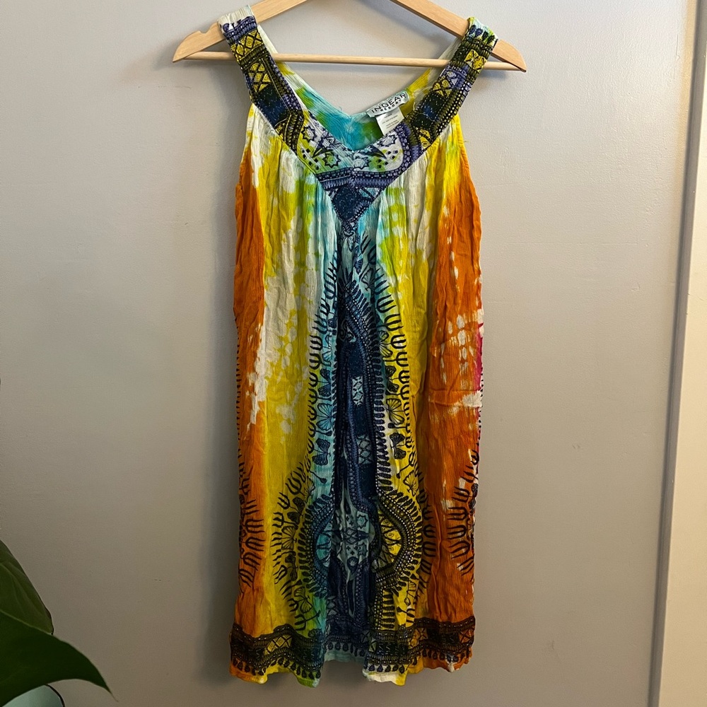 Tie-Dye Swimsuit Cover-up